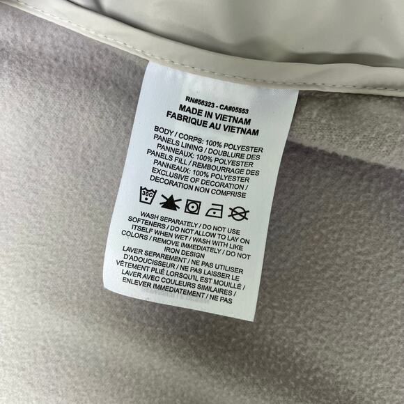 Nike Vest Sz M Aerolayer Puffer Fleece Gray Full Zip Running Athleisure Workout - Picture 11 of 12